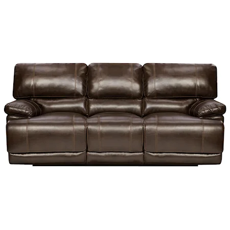 Casual Styled Power Reclining Sofa